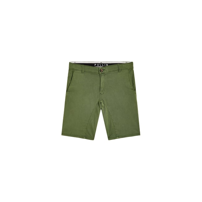 SHORT CHINO BRONZE vert <span itemprop=