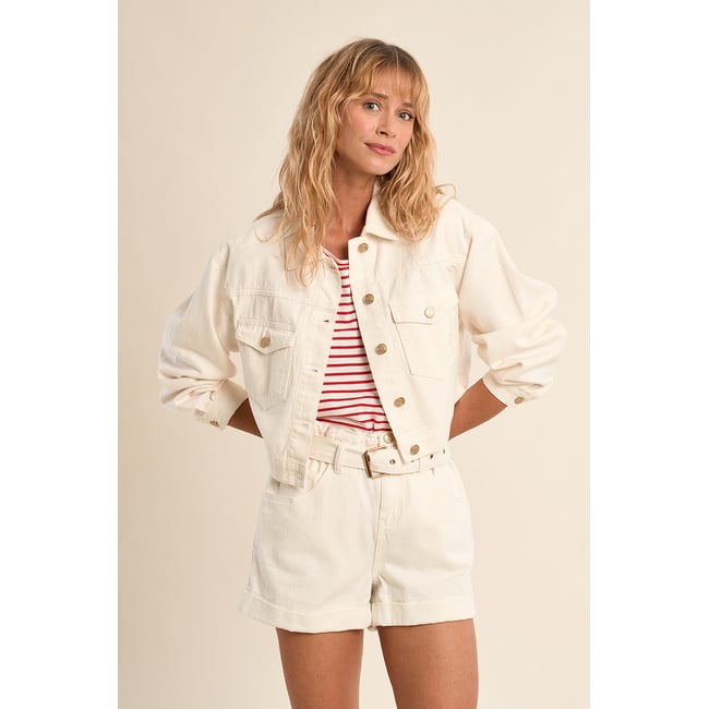 Veste courte en denim - MOLLY BRACKEN