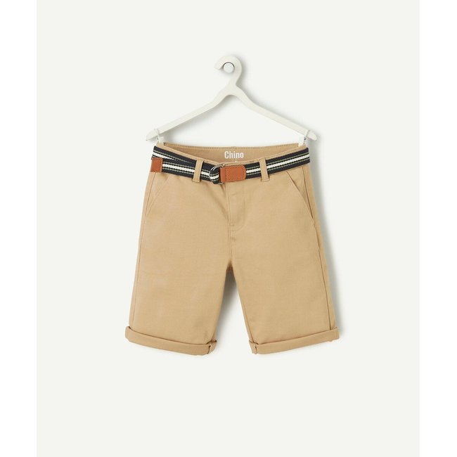 Bermudas beige <span itemprop=