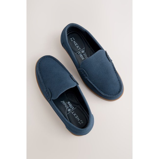 Mocassins bleu marine <span itemprop=