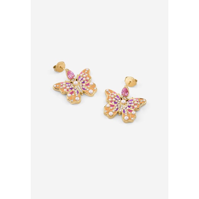Boucles D'oreilles Borboleta or multi <span itemprop=