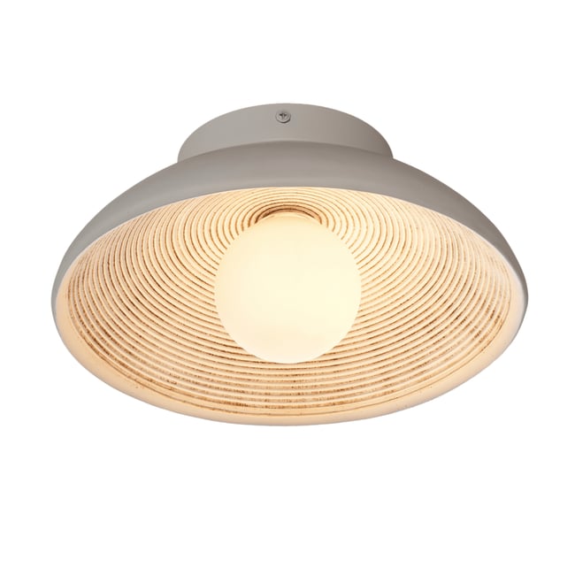 Applique avec boule en verre - AMAYA Couleur blanc <span itemprop=