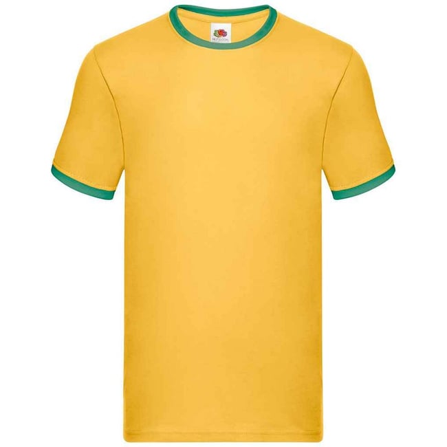 T-shirt RINGER - FRUIT OF THE LOOM