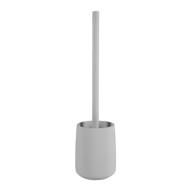 Brosse WC en résine, COLOR Couleur gris <span itemprop=