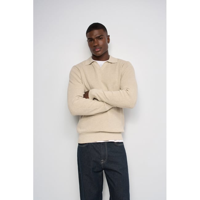 POLO TEXTURÉ À MANCHES LONGUES - SALSA JEANS