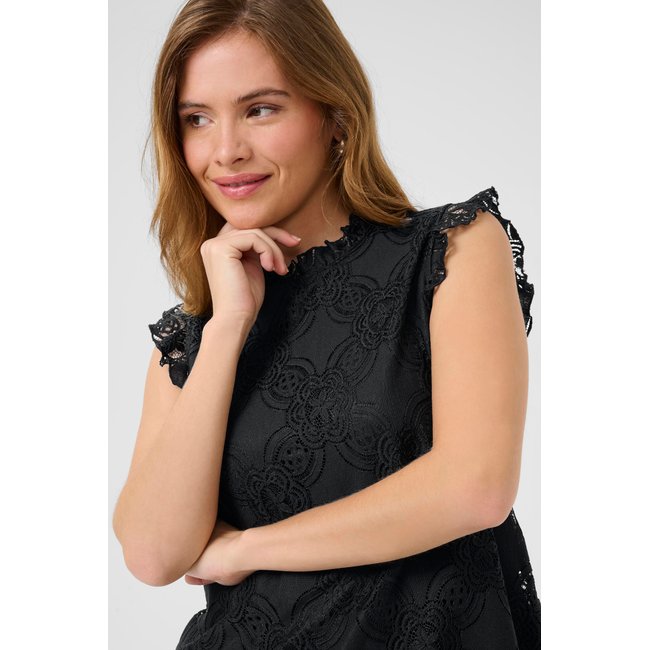 Blouse sans manches CUsigla noir black <span itemprop=