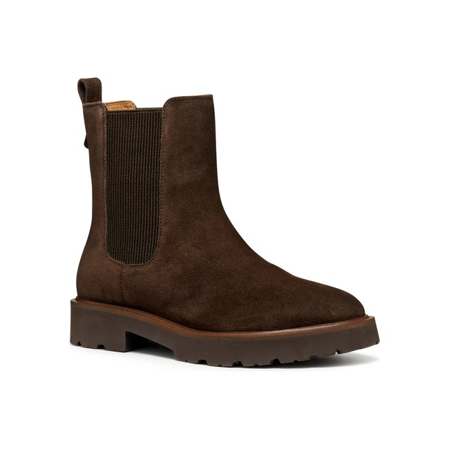 Bottines respirantes en cuir suède Norize - GEOX