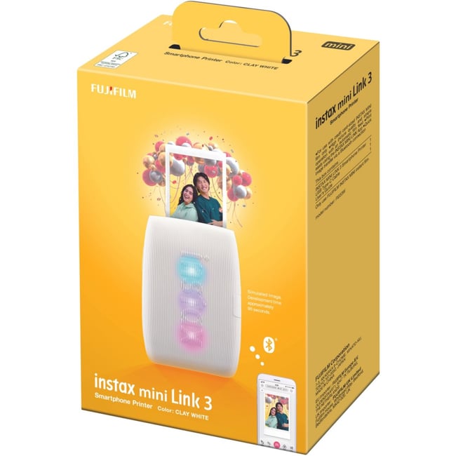 Imprimante photo portable Instax mini Link 3 blanc - FUJIFILM