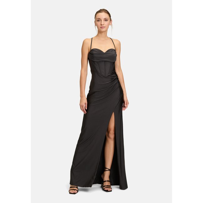 Robe de soirée de coupe slim phantom <span itemprop=