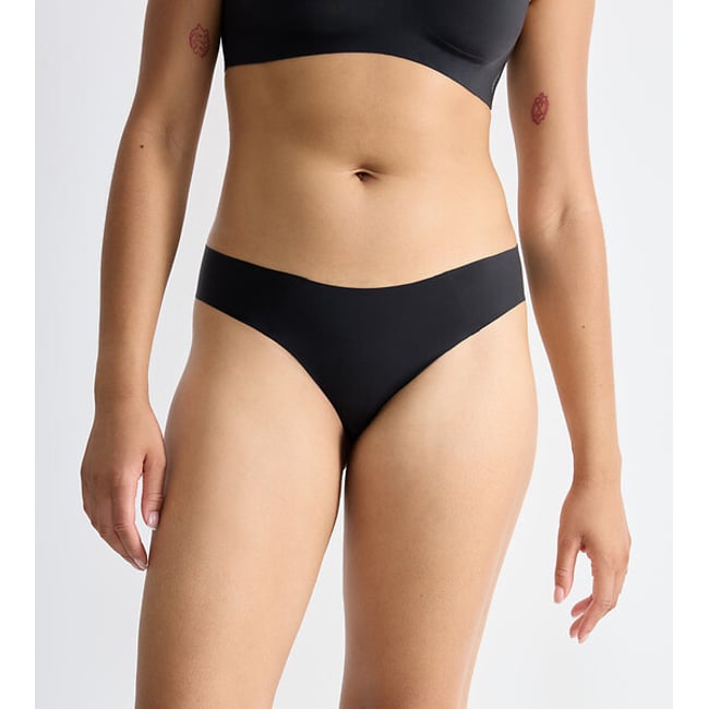 Slip échancré taille haute Zero Feel 2.0 noir <span itemprop=
