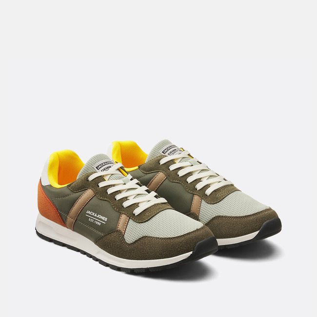 Sapatilhas com cano baixo JfwHarrow Mesh caqui <span itemprop=