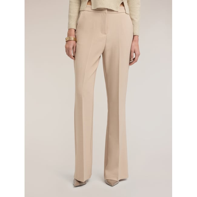 Pantalon flare avec pli marqué - MOTIVI