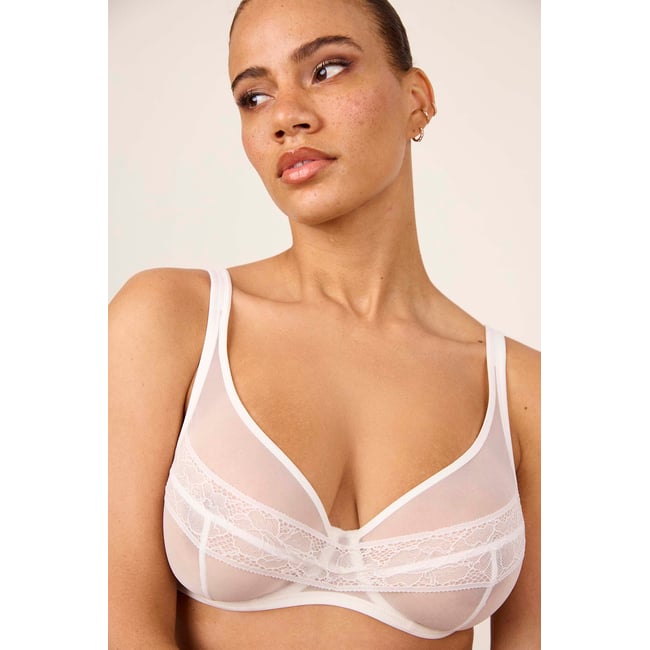 Soutien-gorge triangle avec armatures en dentelle NUDITÉ - MAISON LEJABY