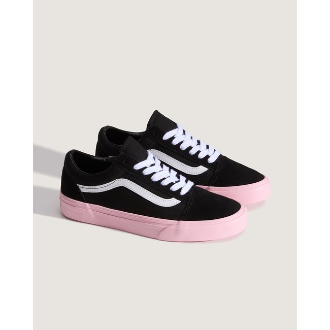 Baskets OLD SKOOL noir/rose <span itemprop=