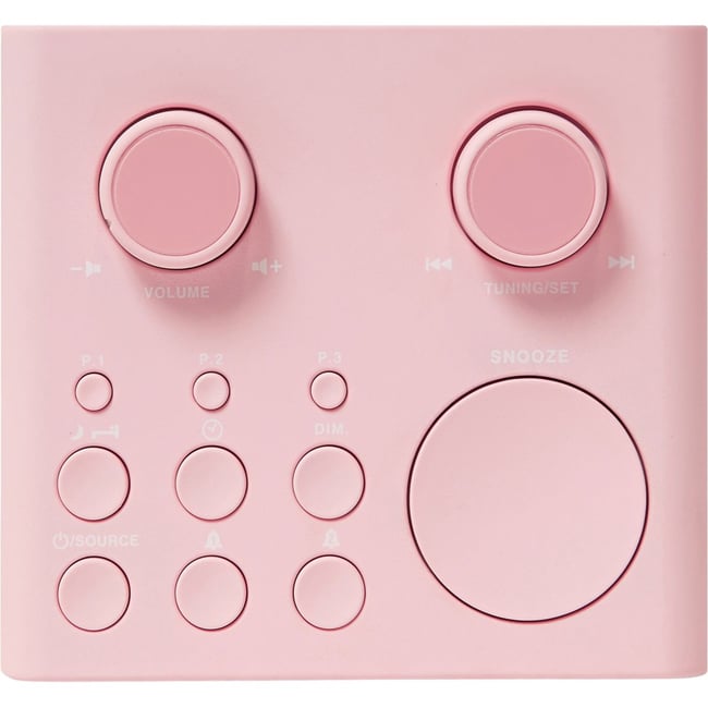 Radio réveil M-17 CPK rose rose <span itemprop=