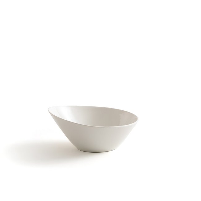 Set of 2 Romane Porcelain Pasta Bowls, white, LA REDOUTE INTERIEURS