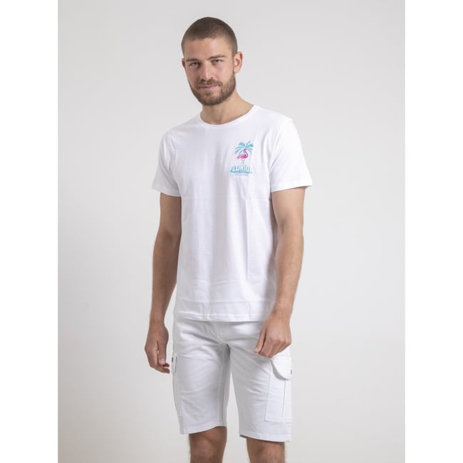 T-shirt Col Rond Pur Coton Naruba - RITCHIE