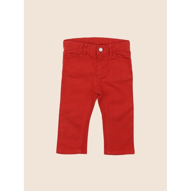 Pantalon - Bon état rouge <span itemprop=