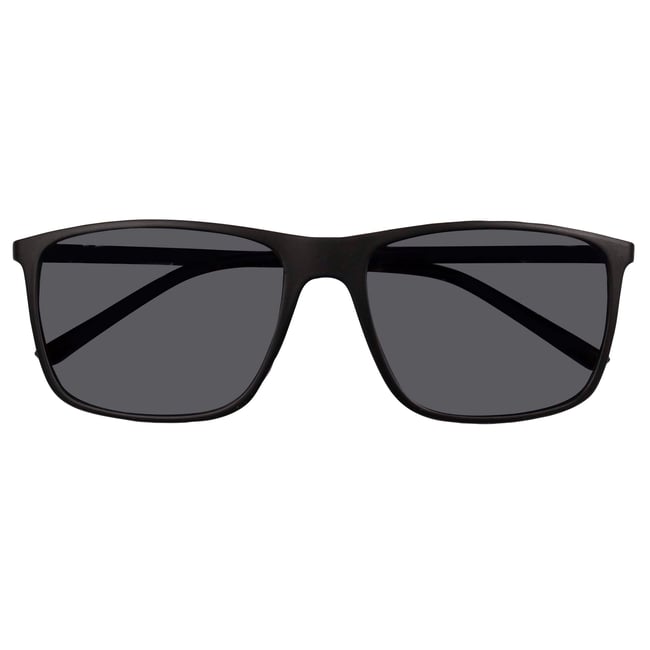 Lunettes de soleil branches flexibles, verres polarisants noir <span itemprop=