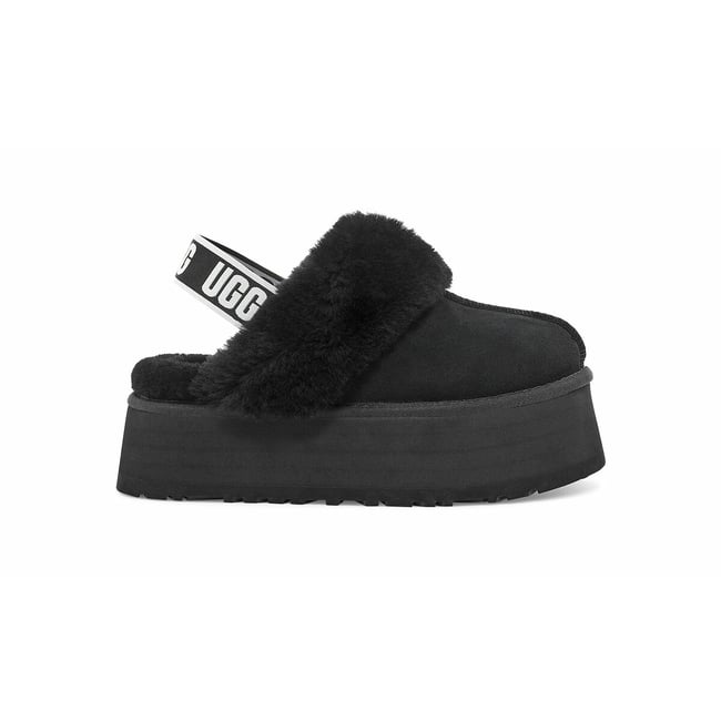 Mules Funkette noir <span itemprop=
