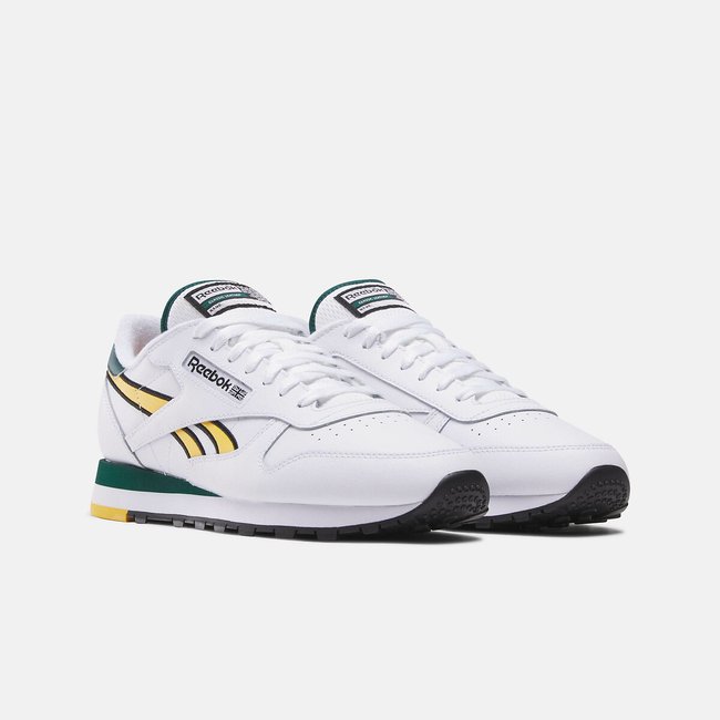 Sneakers Classic Leather bianco/giallo REEBOK CLASSICS