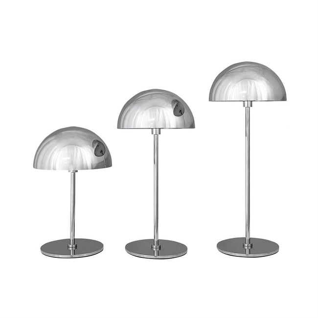Lampe à poser LED ALONG - paquet de 3 Couleur chromé <span itemprop=
