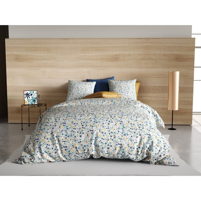 Parure 4 pièces Mani 2 personnes coton 57 fils DH140 v002227 <span itemprop=