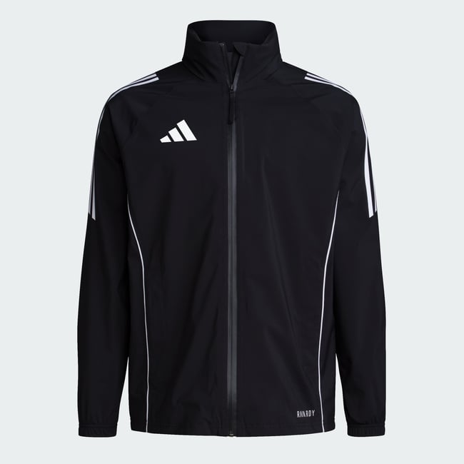 Veste de pluie Tiro 24 black / white <span itemprop=