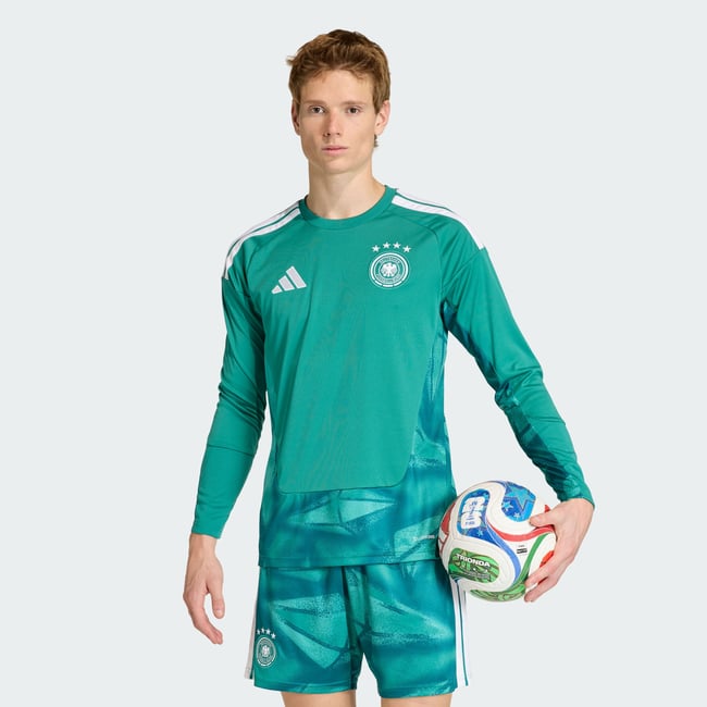 Maillot Manches Longues Gardien De But Domicile Allemagne 26 active green <span itemprop=