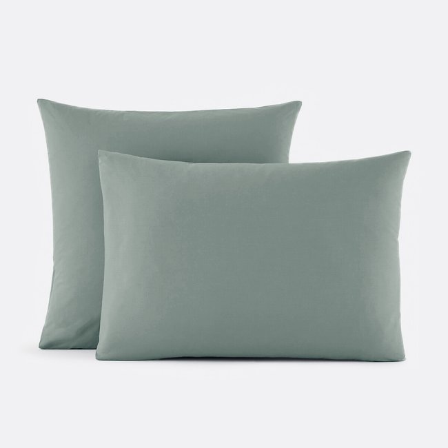 Taie d'oreiller unie en percale de coton, 80 fils, Scenario - LA REDOUTE INTERIEURS