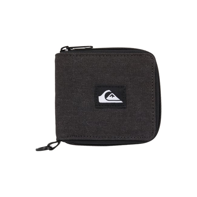 Portefeuille pliable à fermeture éclair THE MINI SMART noir black <span itemprop=