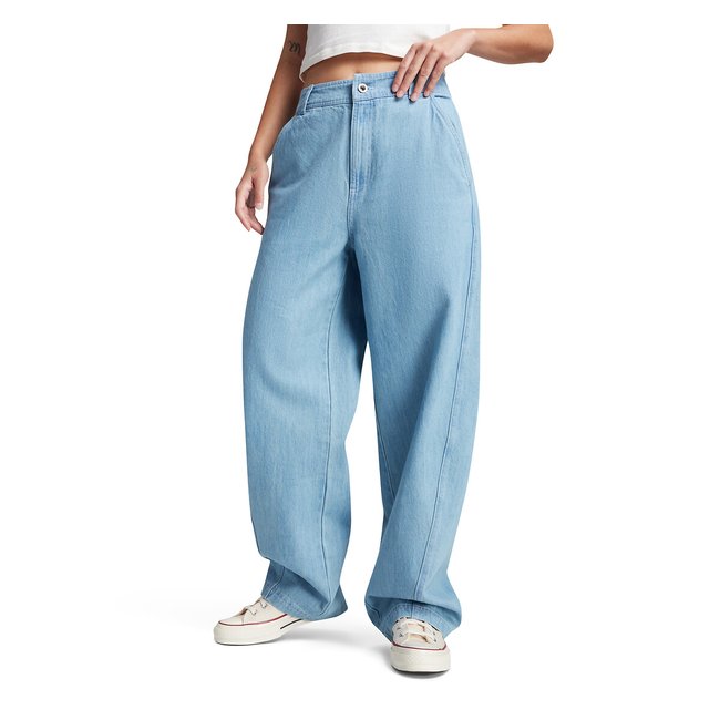 Pantalon en denim denim <span itemprop=