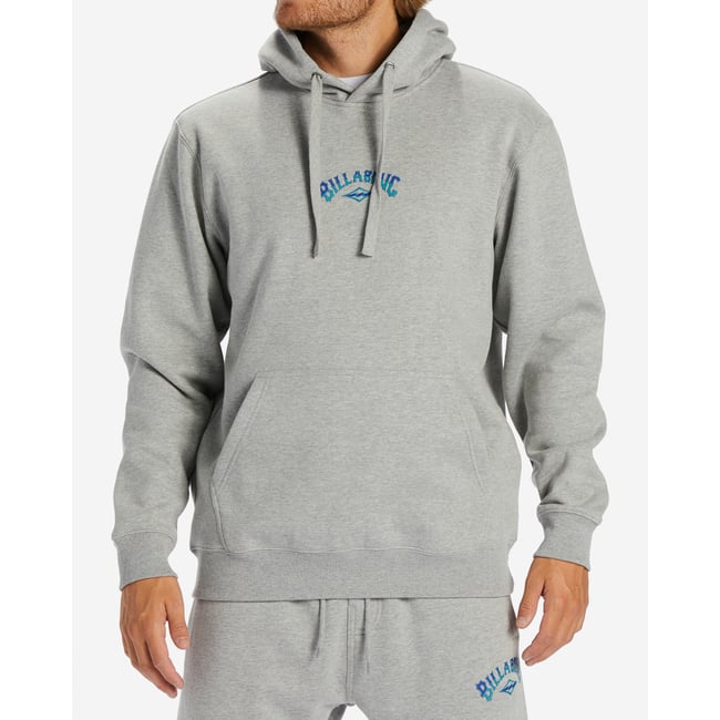 Sweat CORE ARCH gris light grey heather <span itemprop=