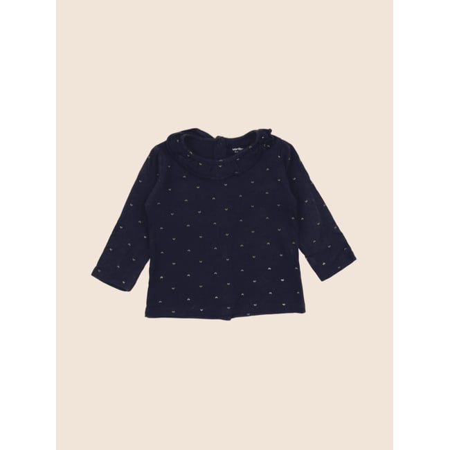 Tee-shirt - Etat satisfaisant bleu <span itemprop=