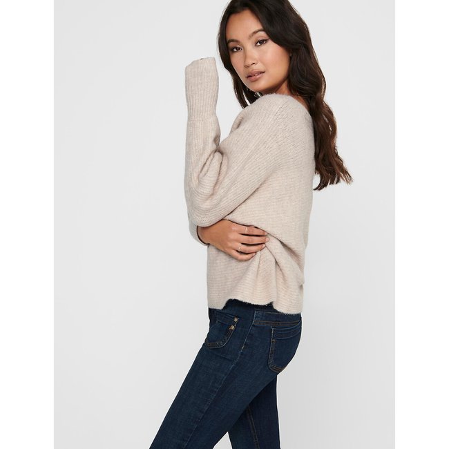Trui met vleermuismouwen Only La Redoute