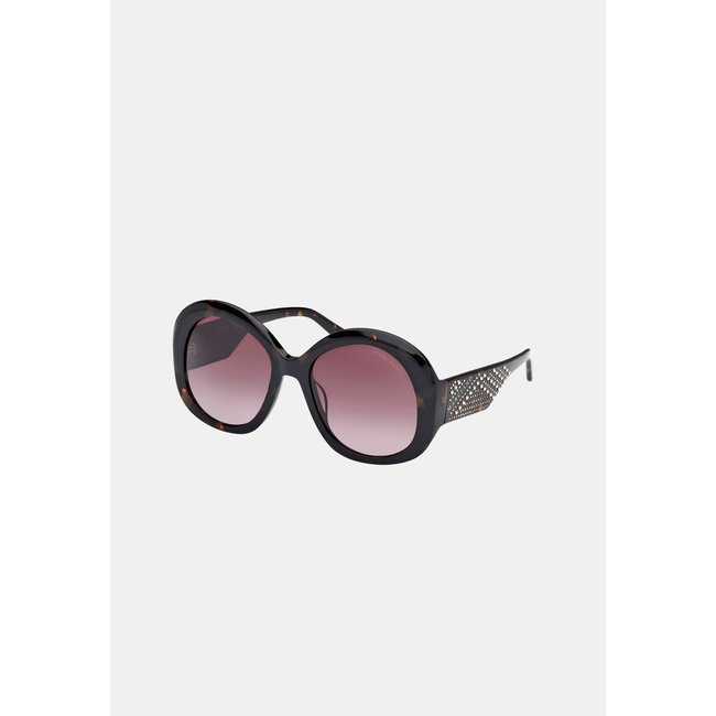 Lunettes De Soleil Rondes Marciano marron <span itemprop=