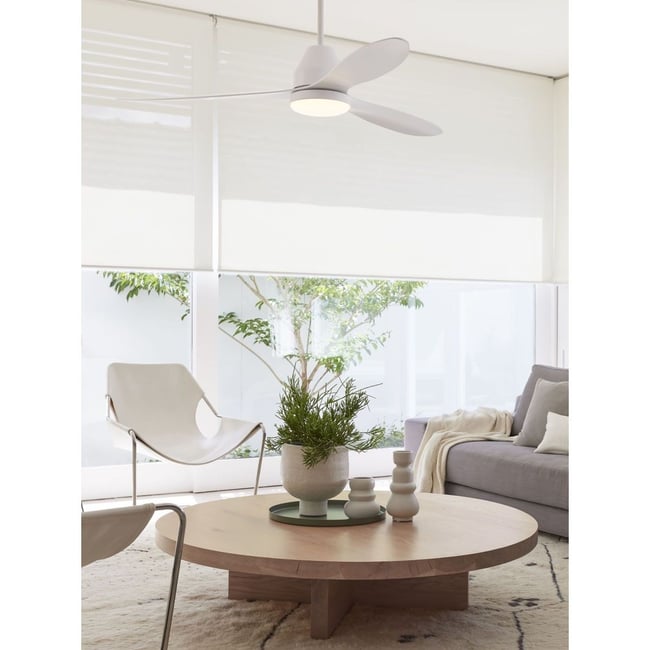 Ventilateur  plafond  WHITEHEAVEN blanc -  blanc <span itemprop=