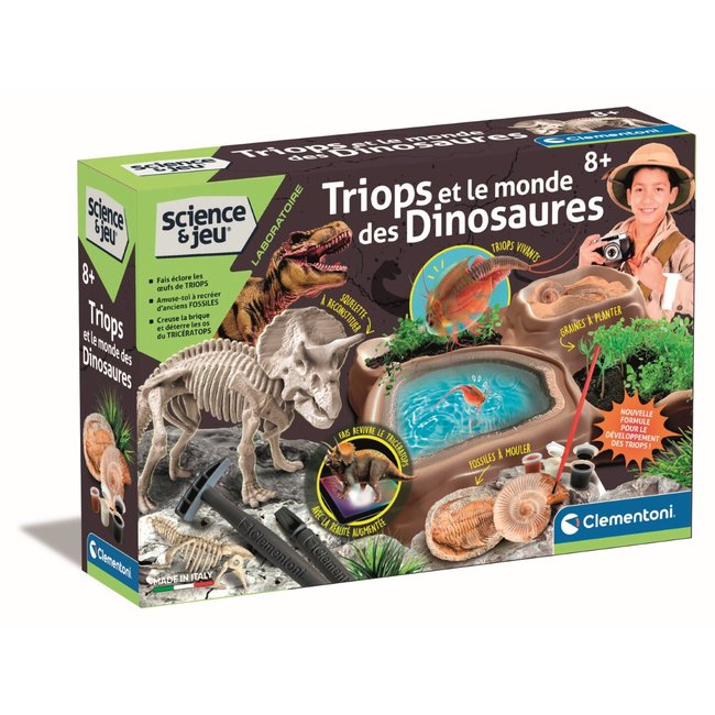 Triops et le monde des dinosaures - CLEMENTONI