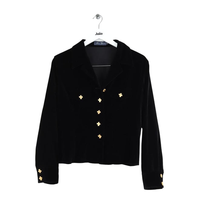 Veste - Bon État noir <span itemprop=
