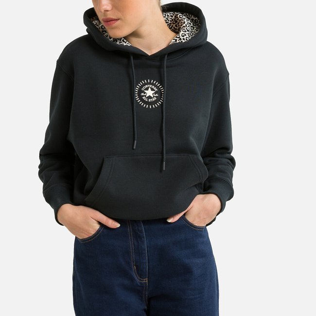 Sweat à capuche Bold Scene noir <span itemprop=