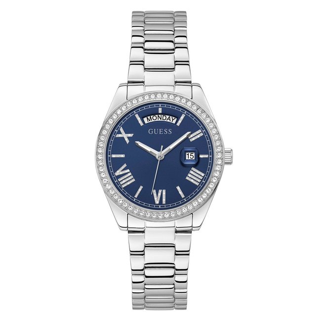 Montre Analogique LADIES DRESS argenté bleu argenté <span itemprop=