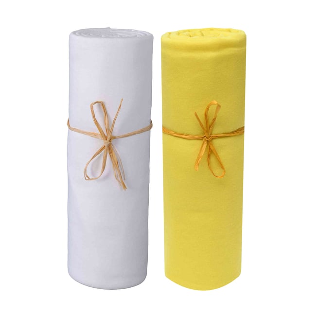 Drap housse jersey bio (lot de 2) - P TIT BASILE