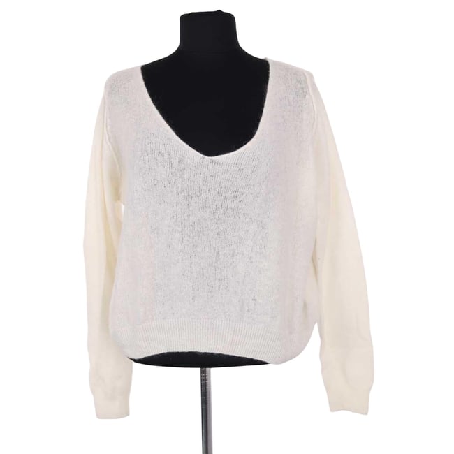 Pull - Très Bon État blanc <span itemprop=