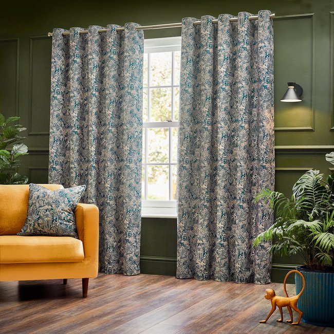 Bengal Eyelet Curtains - WYLDER
