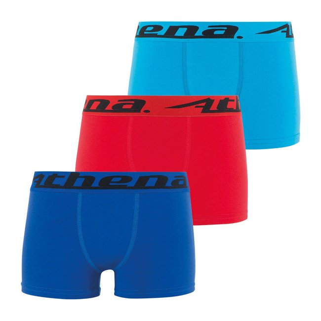 Pack of 3 Hipsters, multi-coloured, ATHENA