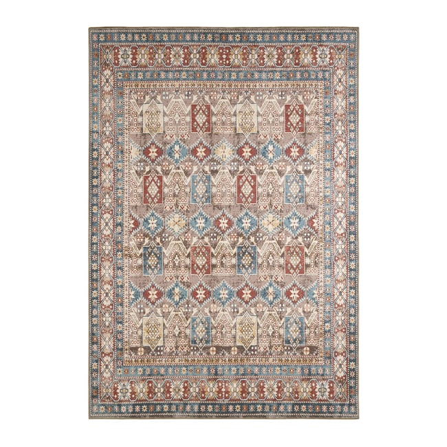Tapis intérieur rectangulaire persan TOMO Couleur multicolore <span itemprop=