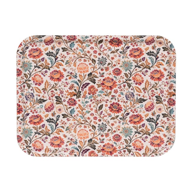 Plateau rectangulaire Alba 43cm x 33cm Couleur multicolore <span itemprop=