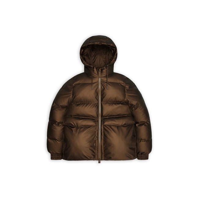 Doudoune à capuche, ALTA A-LINE PUFFER bronze <span itemprop=