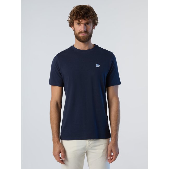 T-shirt avec écusson logo - NORTH SAILS