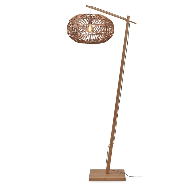 Lampadaire Bambou MADEIRA Couleur bambou <span itemprop=